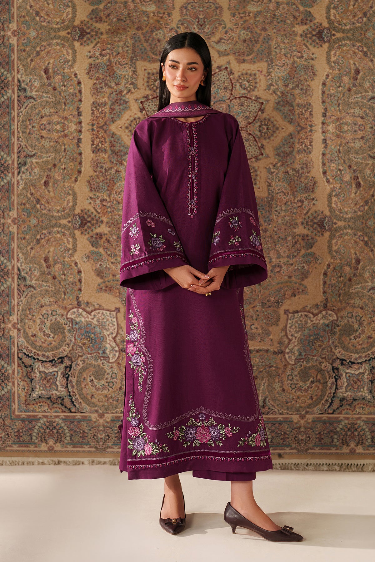 EMBROIDERED KHADDAR PR-1233