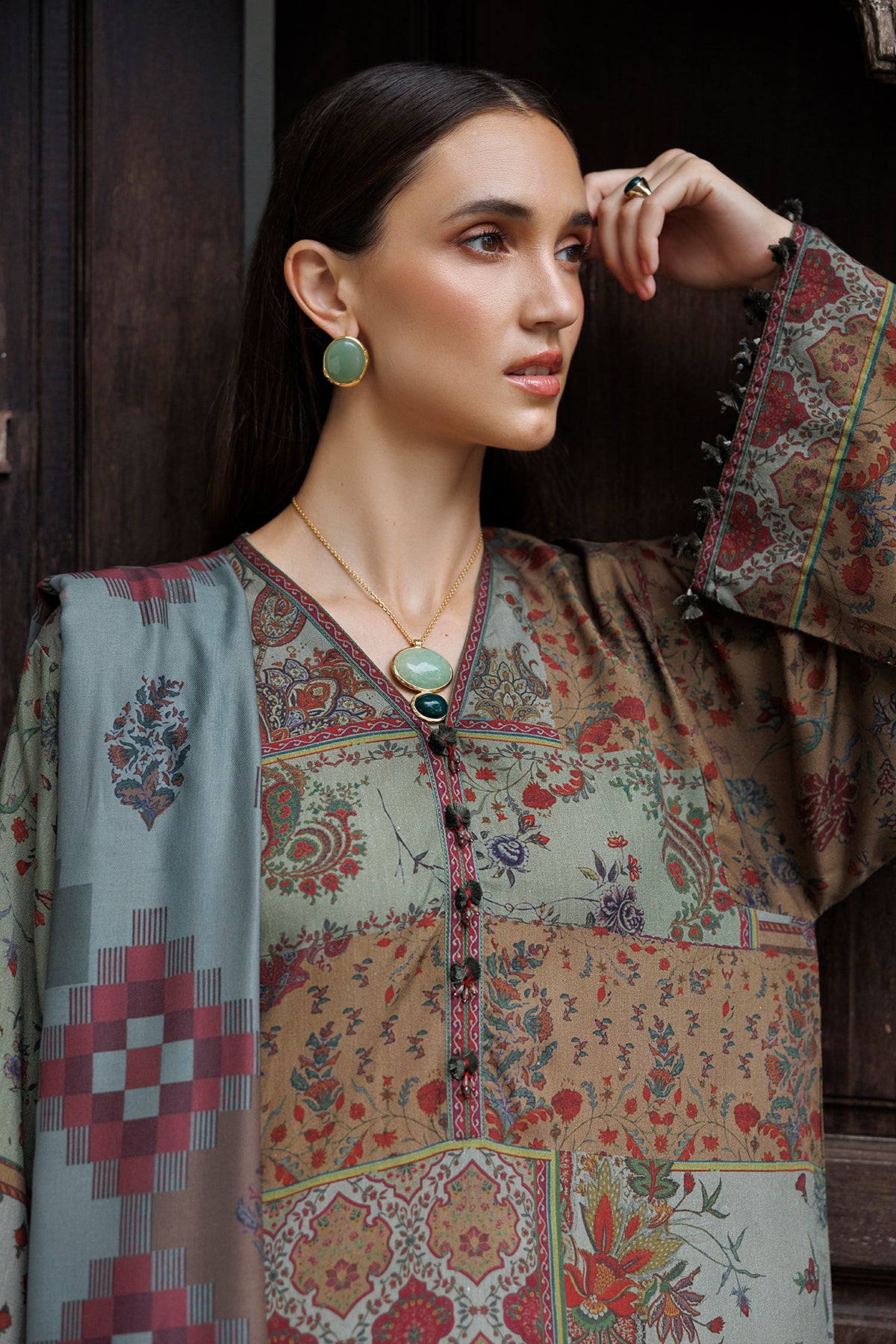 PRINTED VISCOSE SILK UF-4591