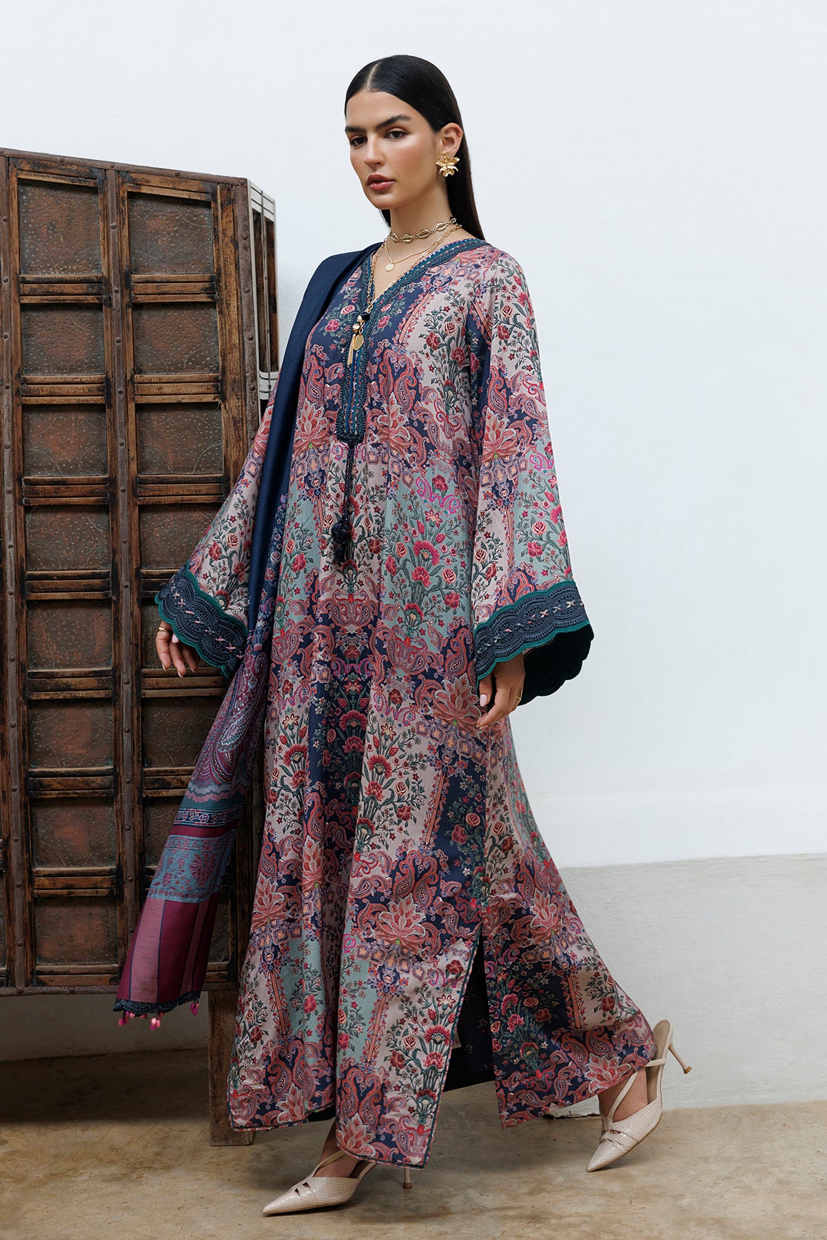 PRINTED VISCOSE SILK UF-4585