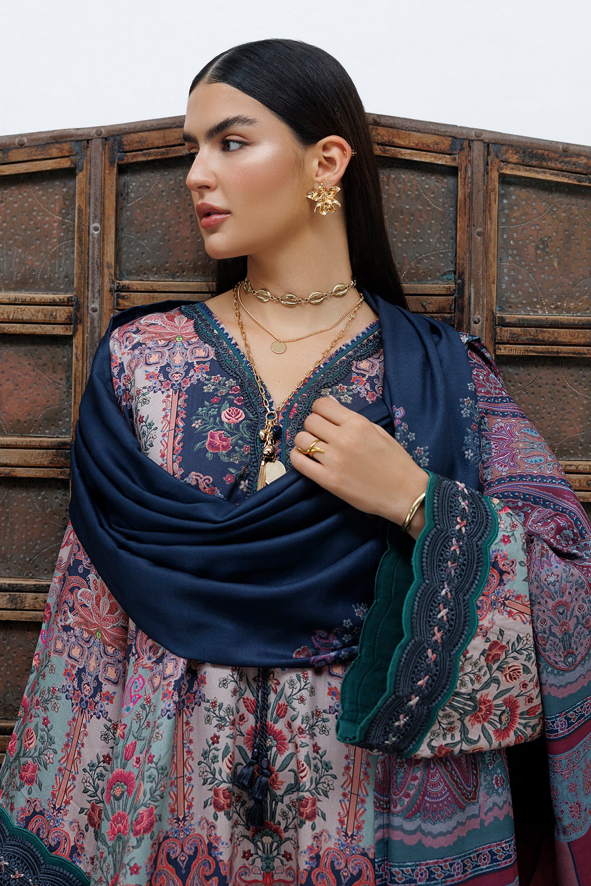 PRINTED VISCOSE SILK UF-4585