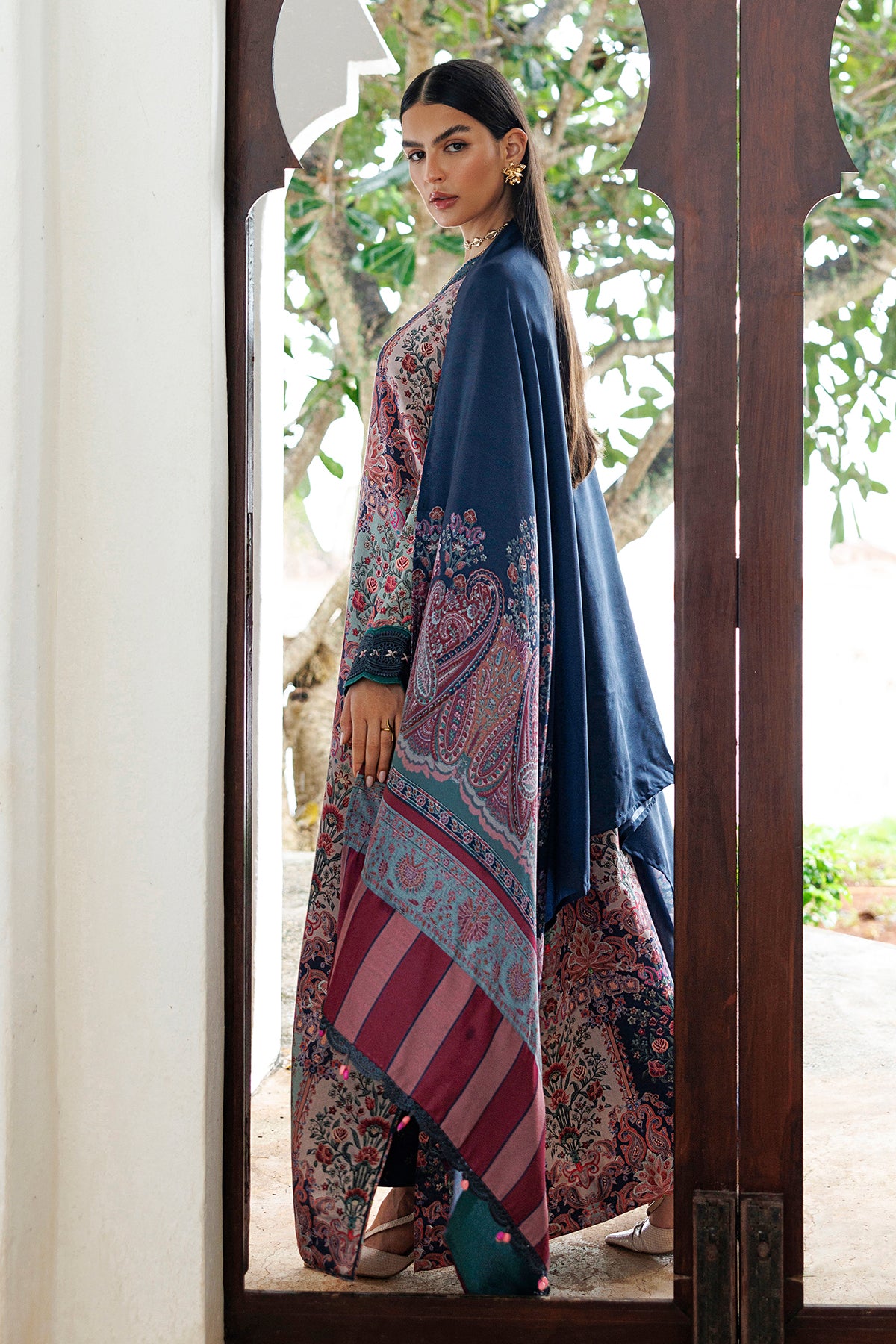 PRINTED VISCOSE SILK UF-4585
