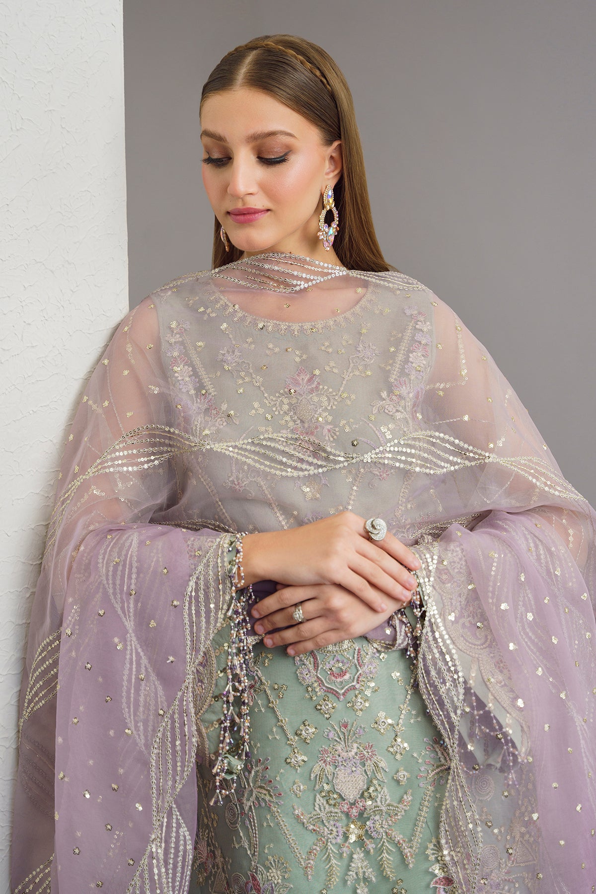 EMBROIDERED NET UF-515
