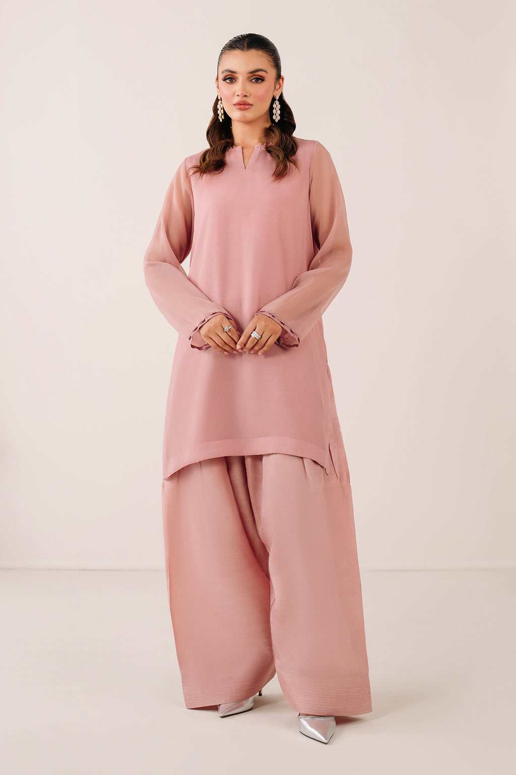 Baroque PLAIN CHIFFON SHIRT PR-1116, view 1