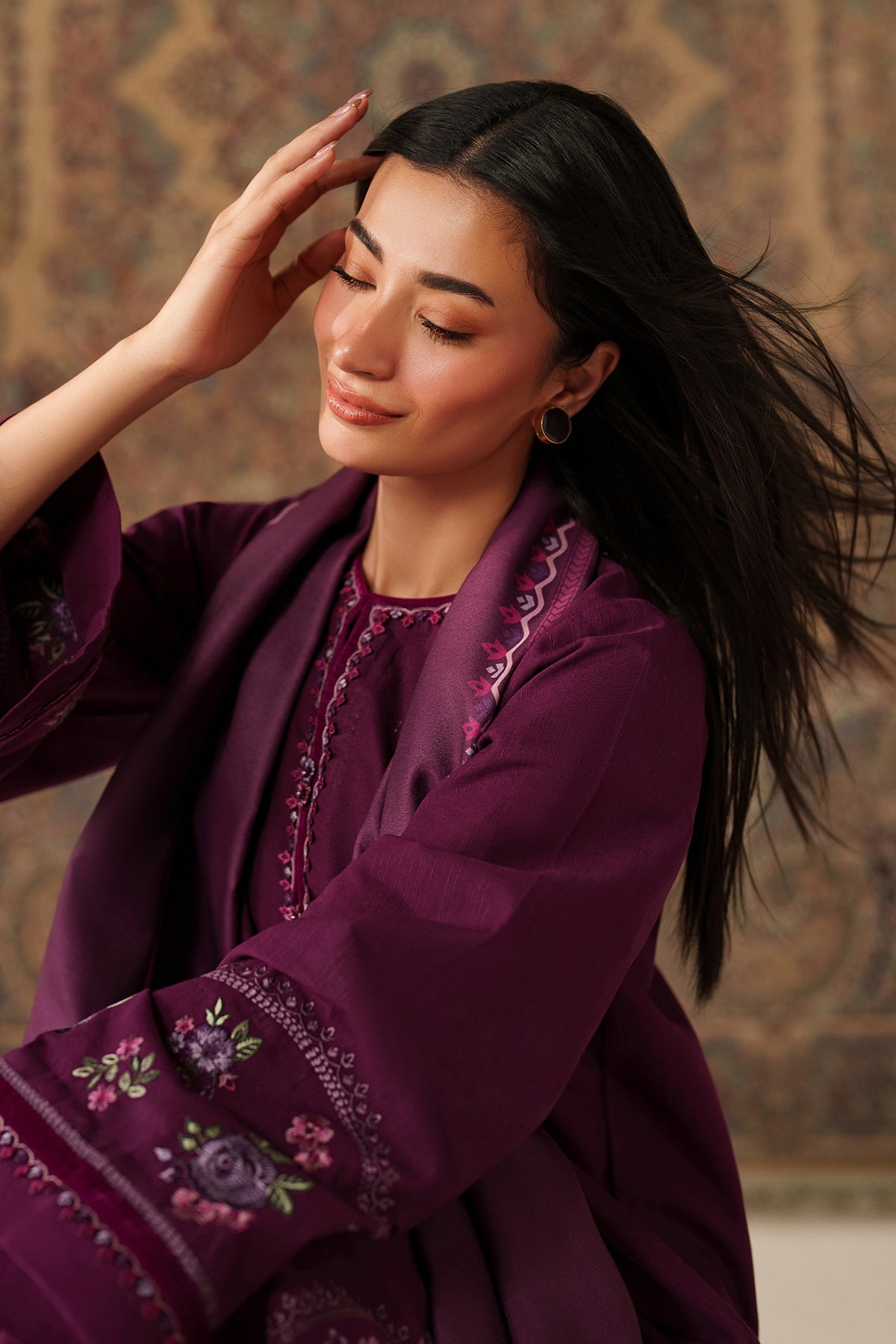 EMBROIDERED KHADDAR PR-1233