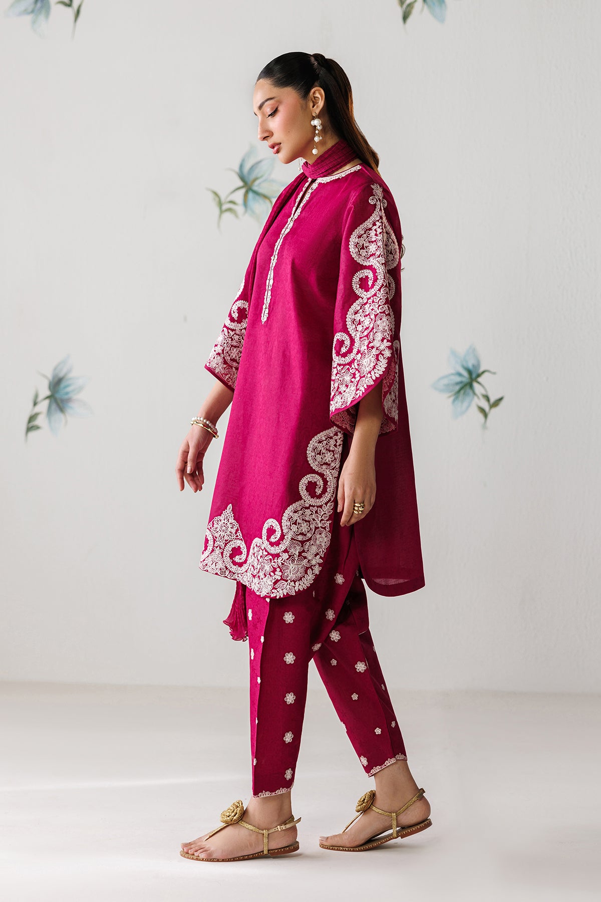 EMBROIDERED JACQUARD PR-1253