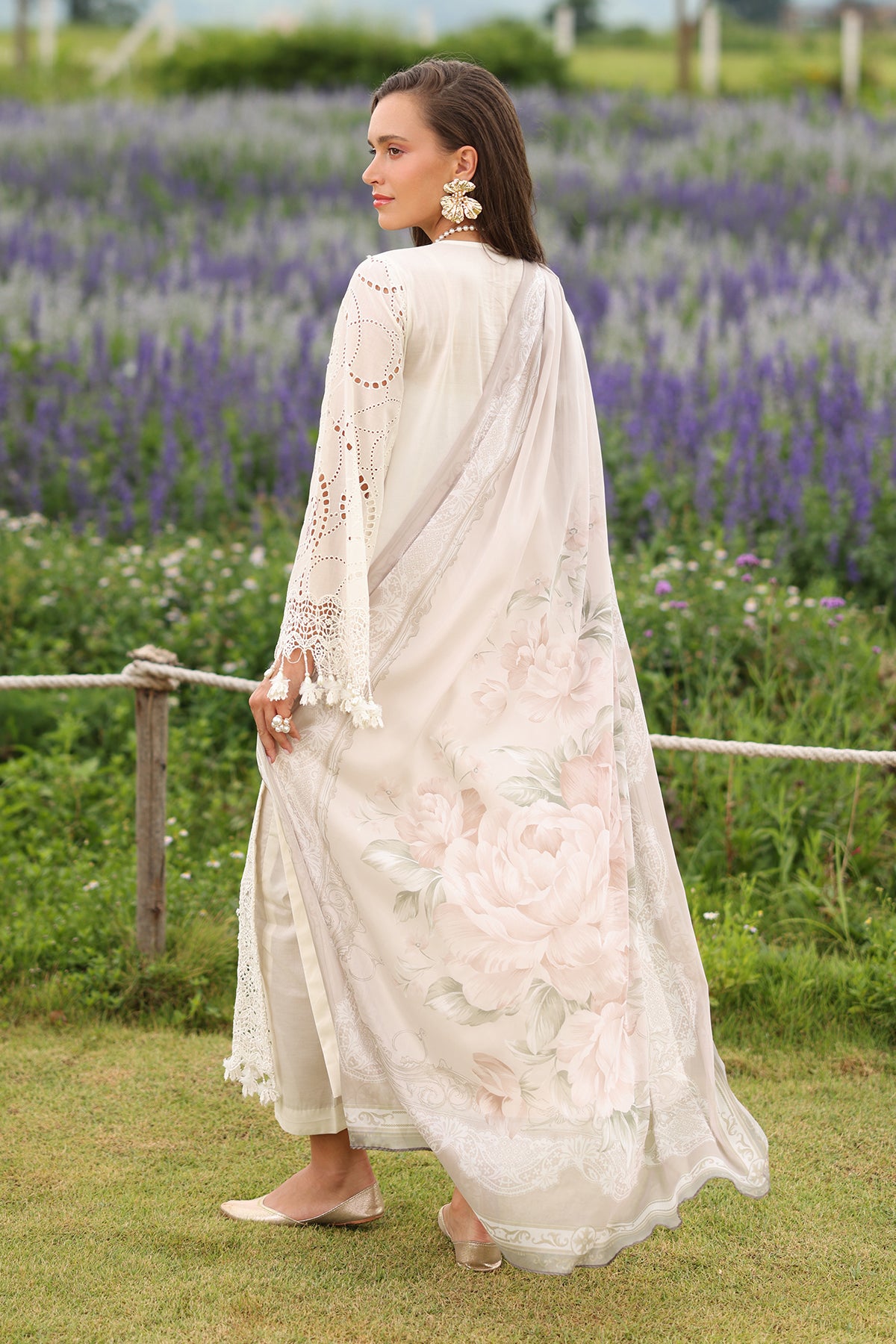 EMBROIDERED LAWN SF-4228