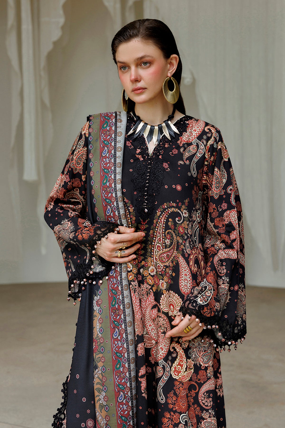PRINTED VISCOSE SILK UF-4606
