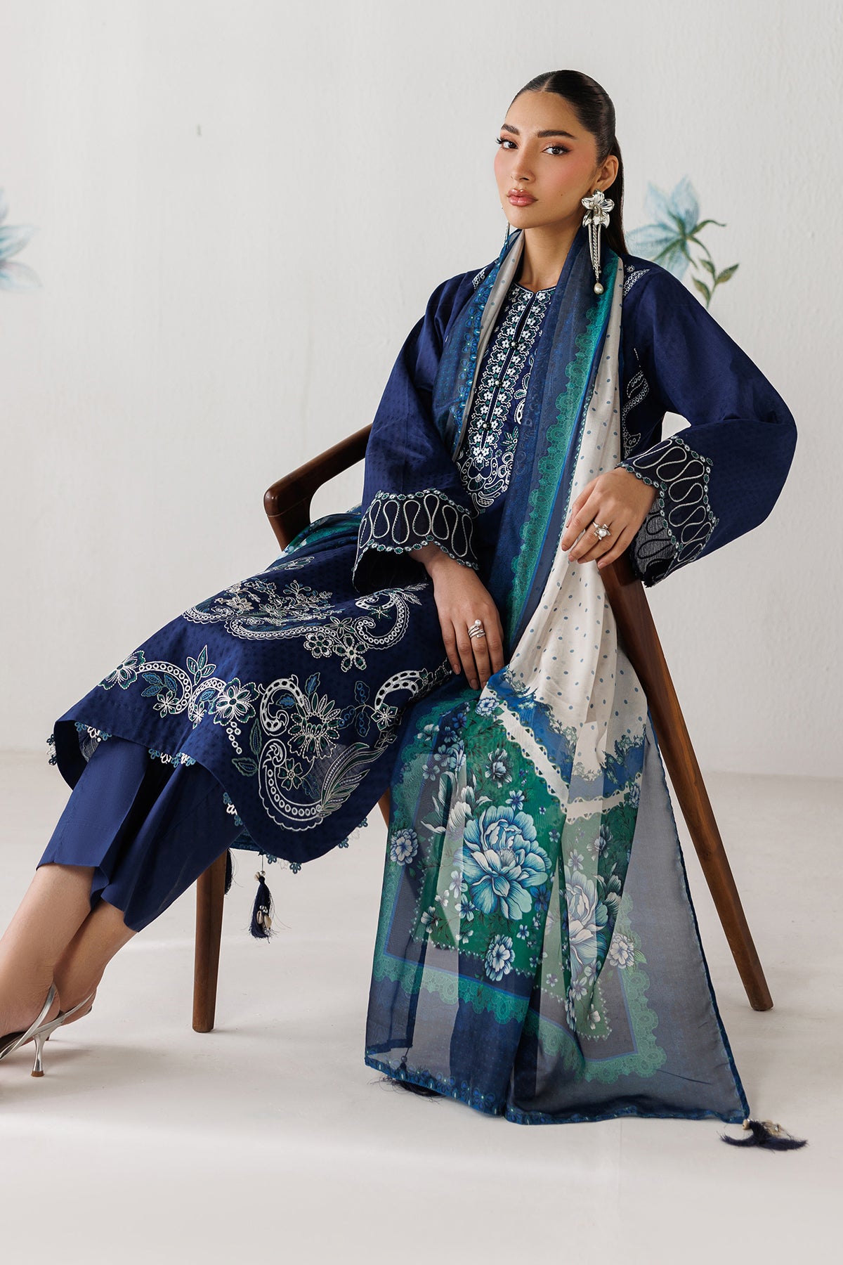 EMBROIDERED JACQUARD PR-1251