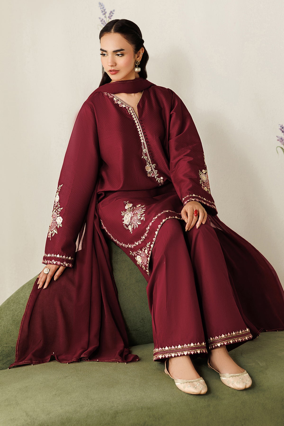 EMBROIDERED JACQUARD PR-1263