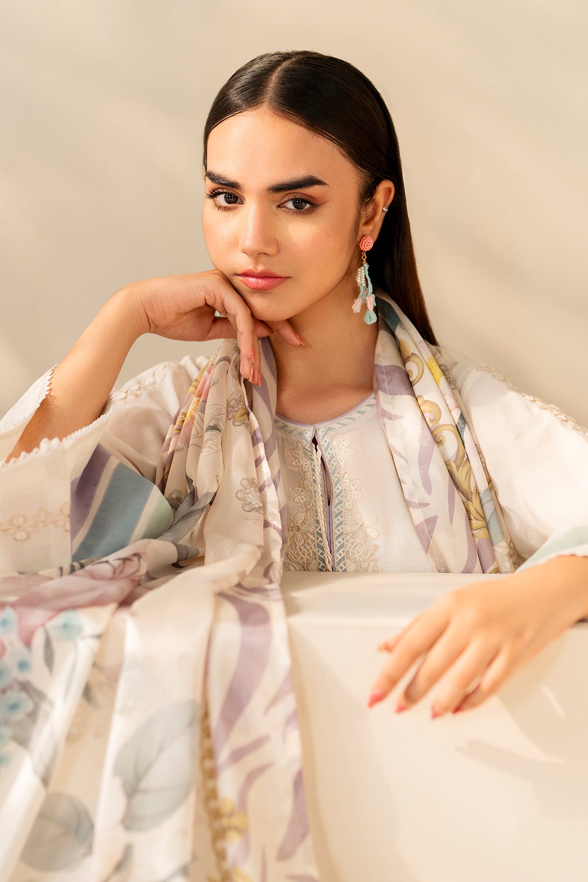 EMBROIDERED LAWN PR-1178