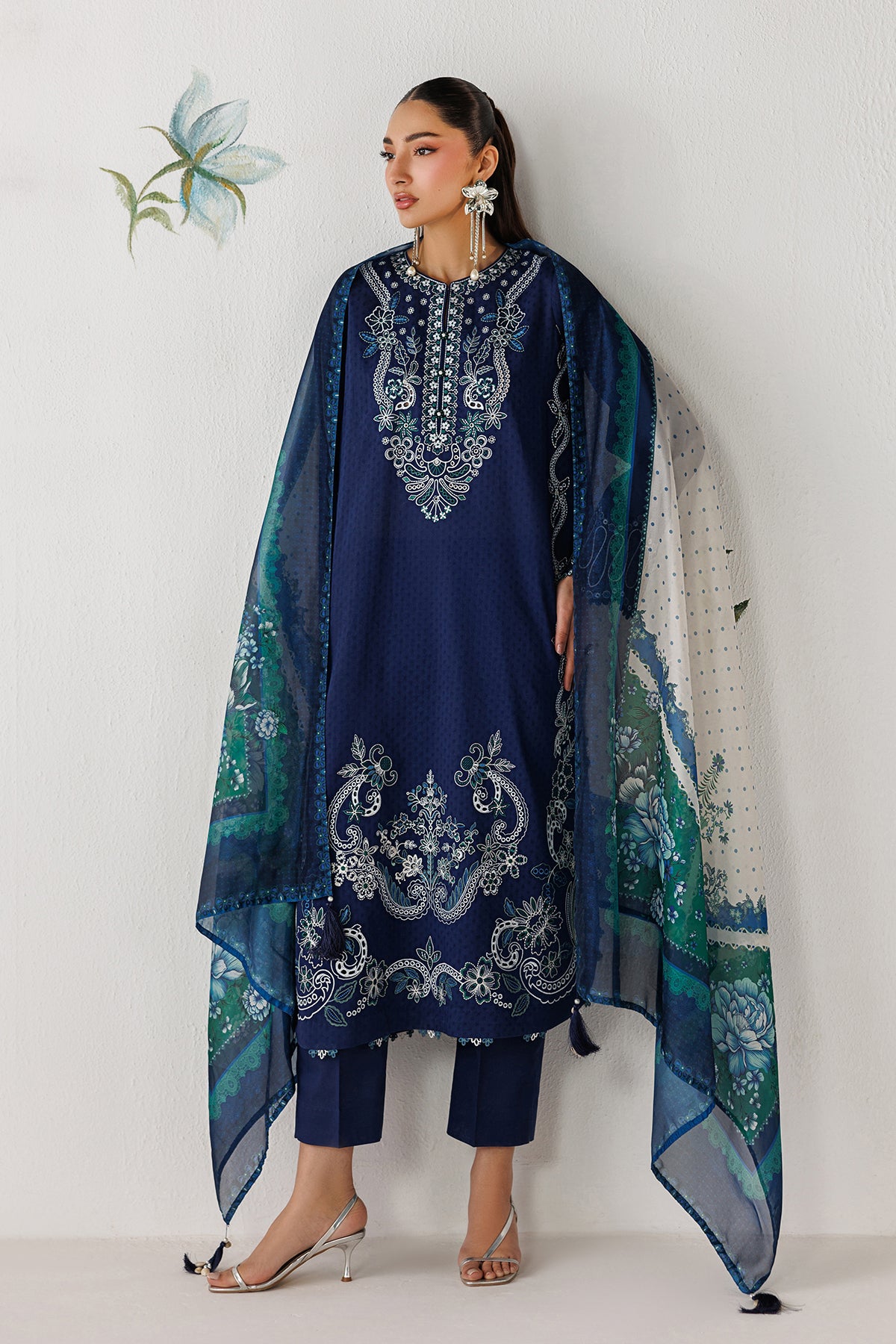 EMBROIDERED JACQUARD PR-1251