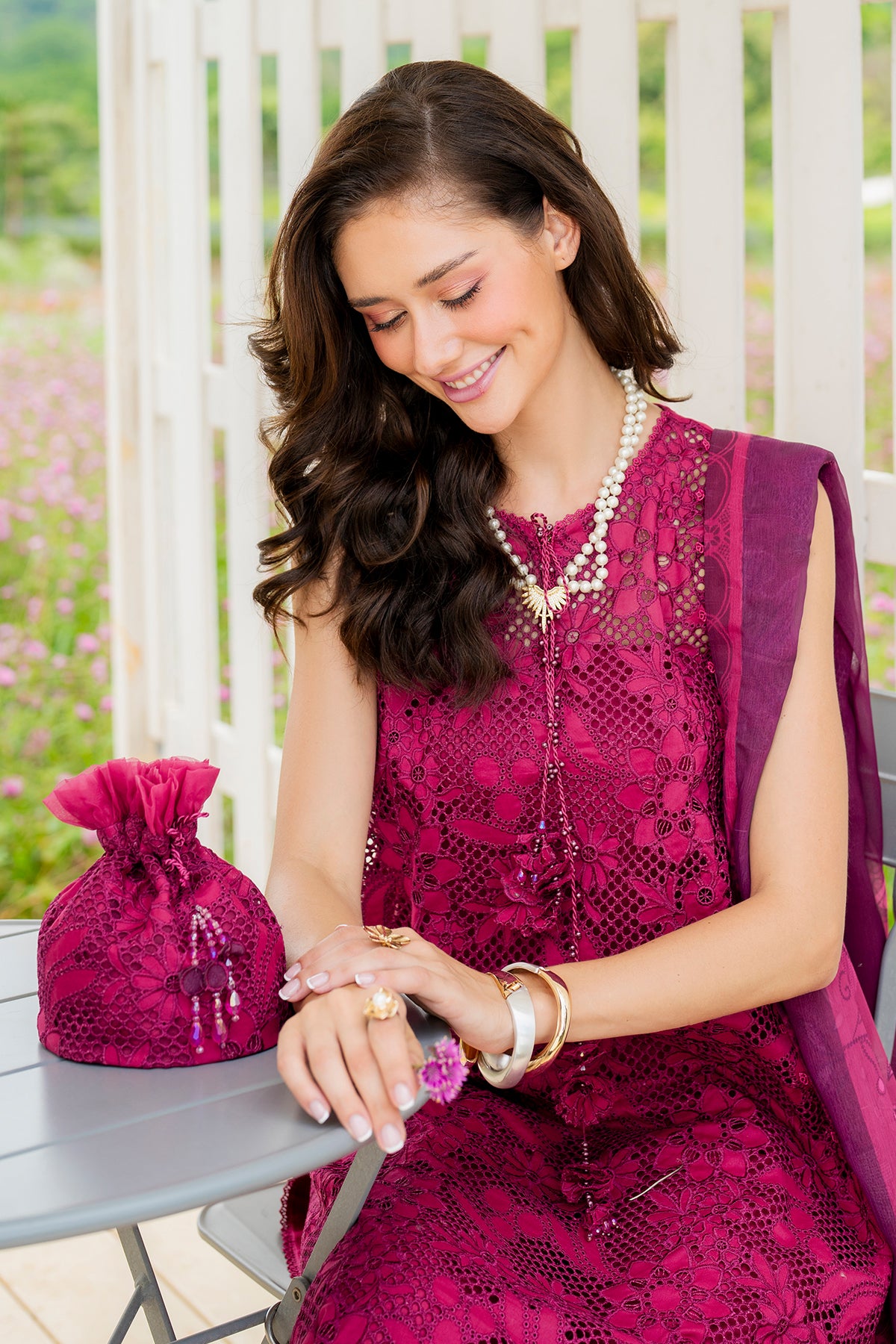 EMBROIDERED LAWN UF-4212