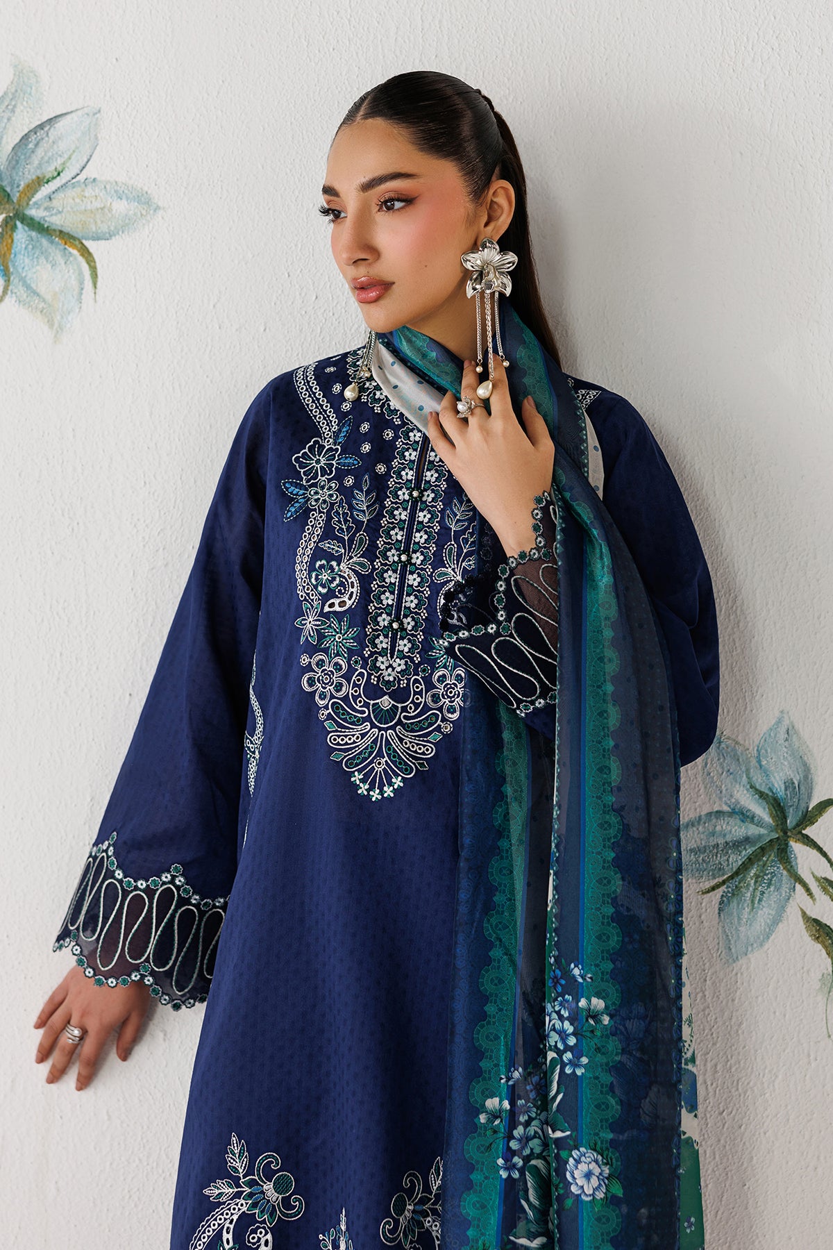 EMBROIDERED JACQUARD PR-1251