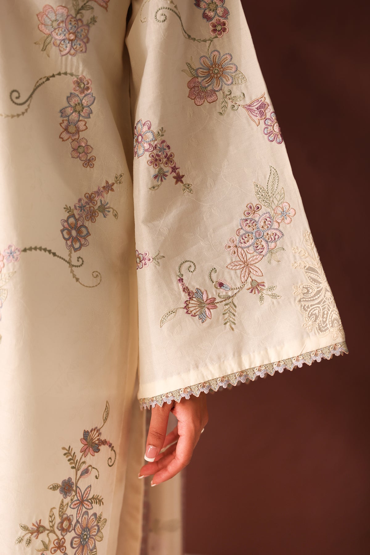 EMBROIDERED SELF JACQUARD SF-4481