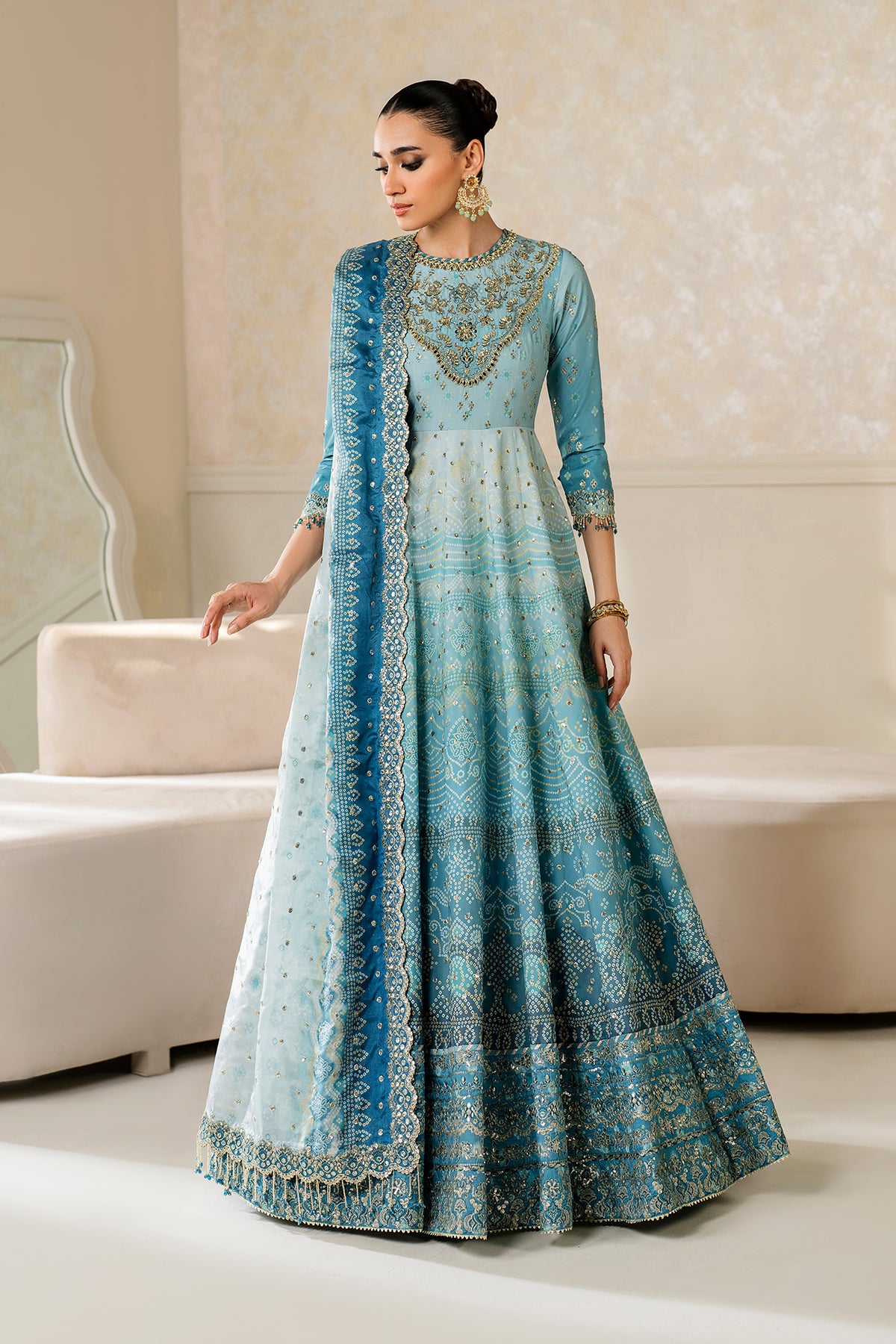 EMBROIDERED SILK UF-4162