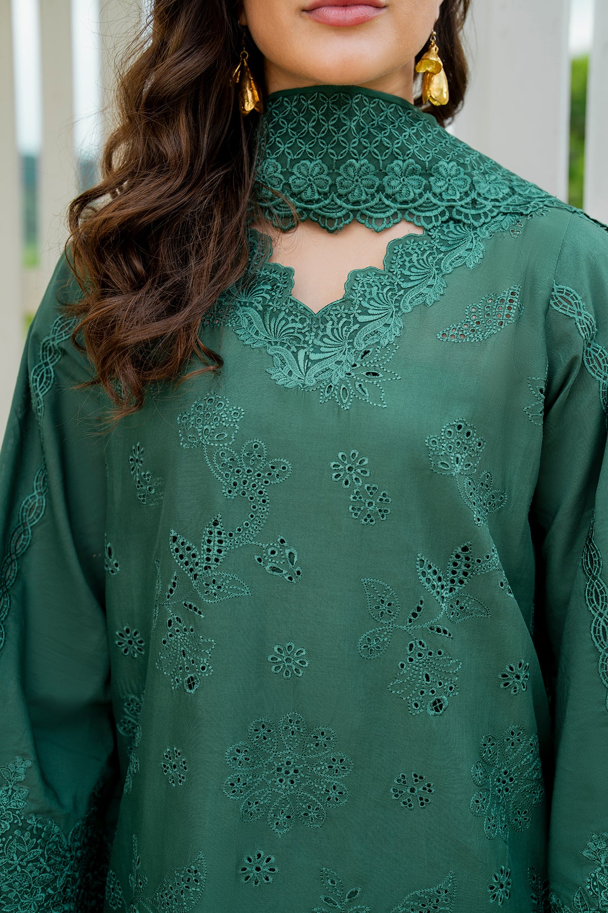 EMBROIDERED LAWN UF-4213