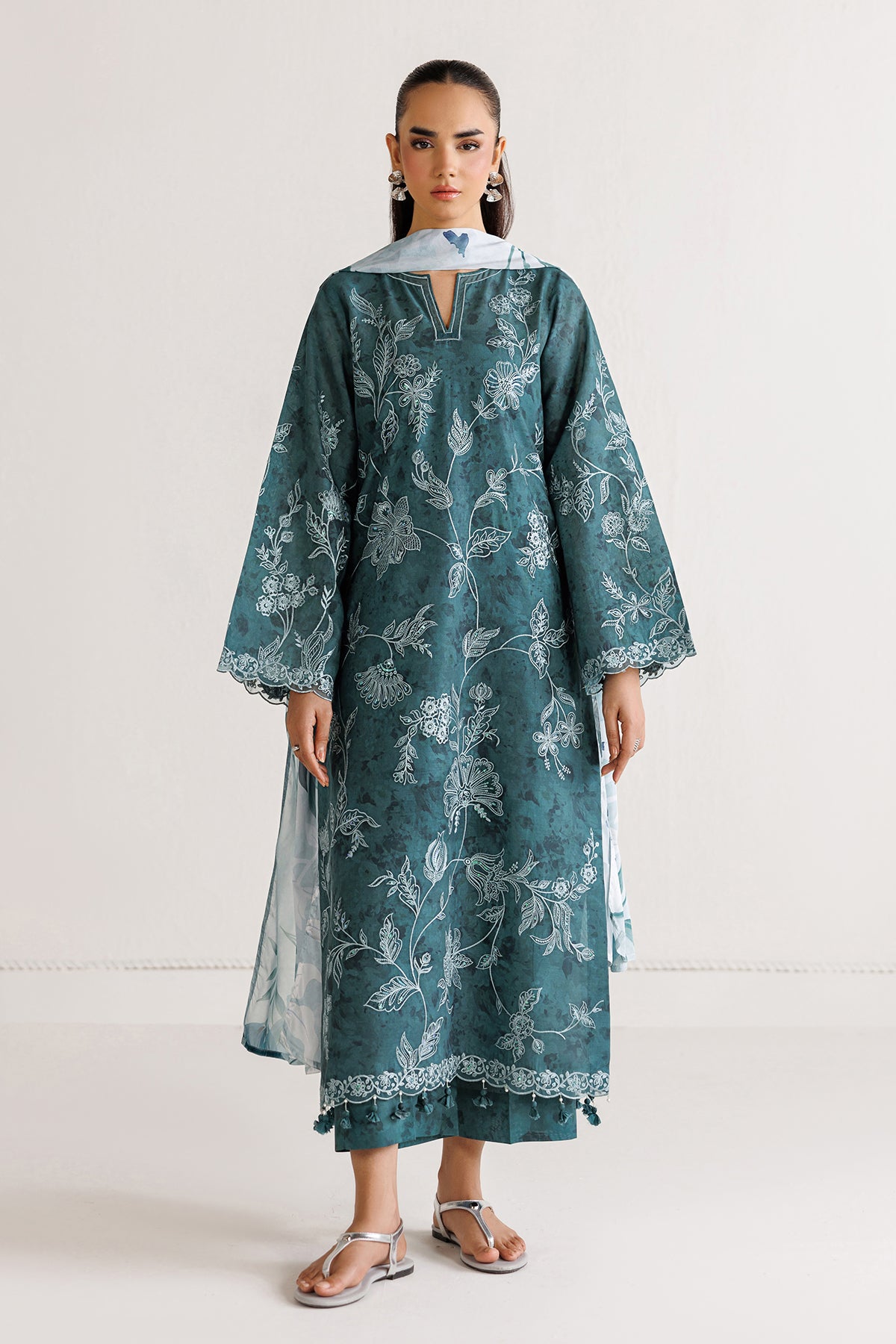 EMBROIDERED LAWN SF-4493