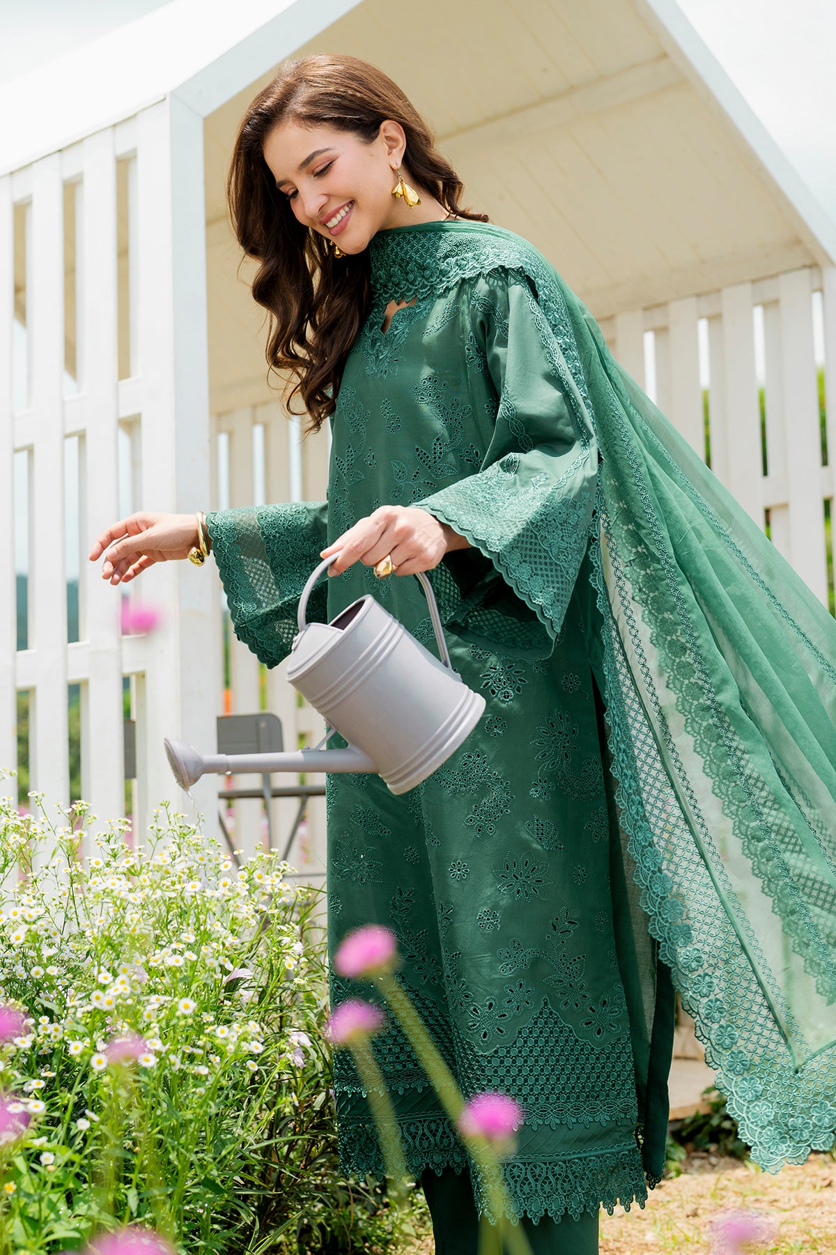 EMBROIDERED LAWN UF-4213