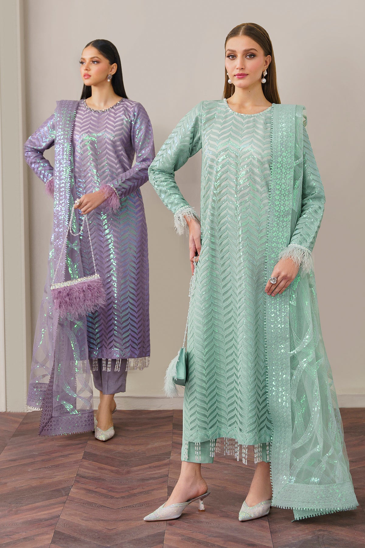 EMBROIDERED NET UF-516