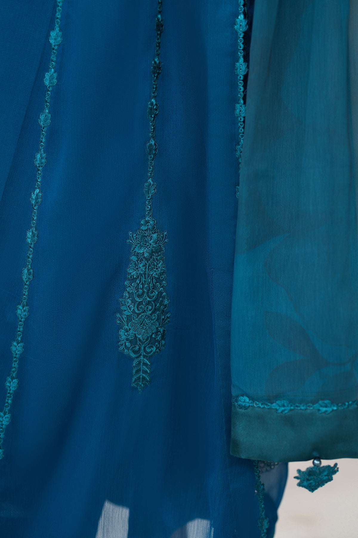 EMBROIDERED CHIFFON PR-1241