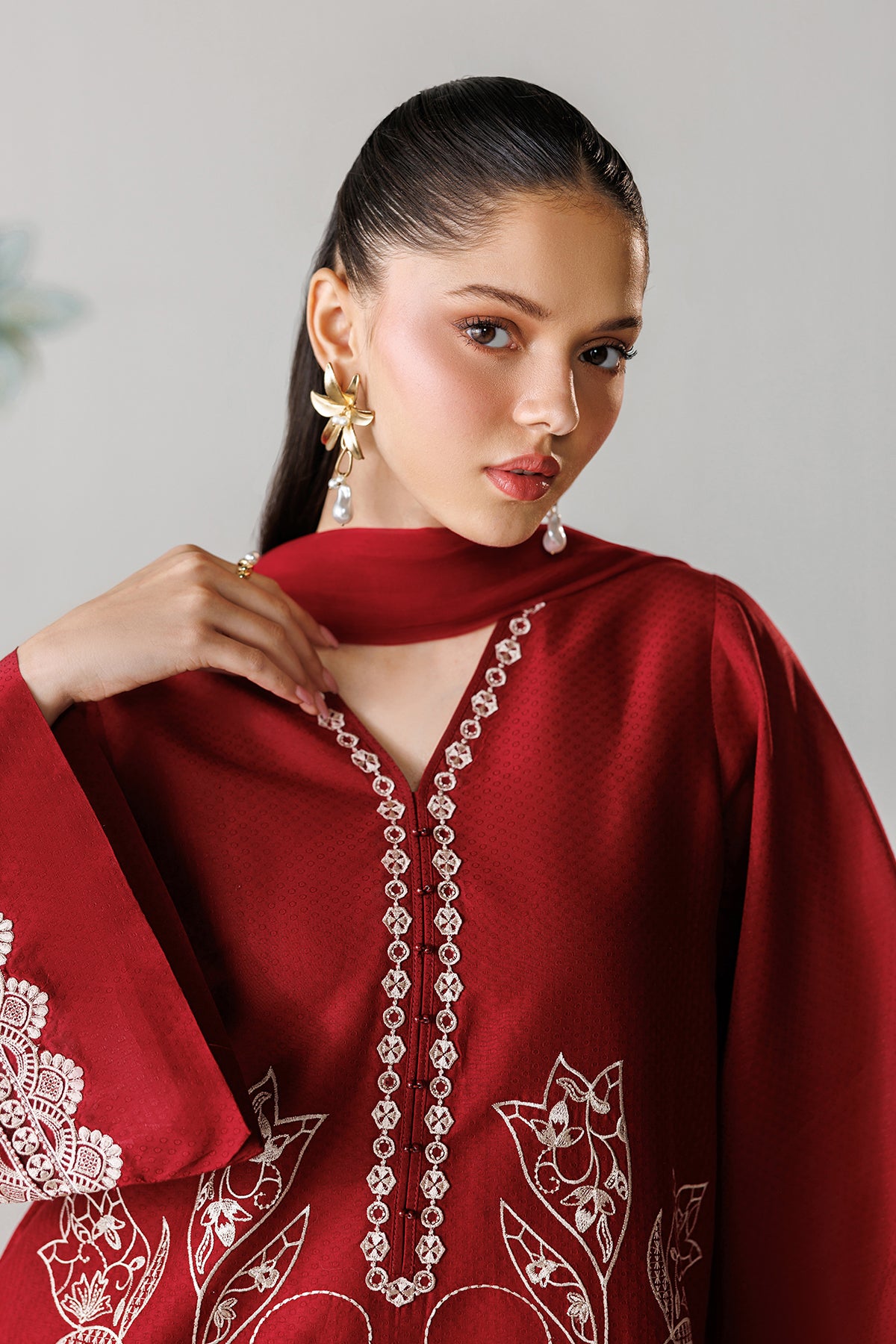 EMBROIDERED LAWN PR-1252