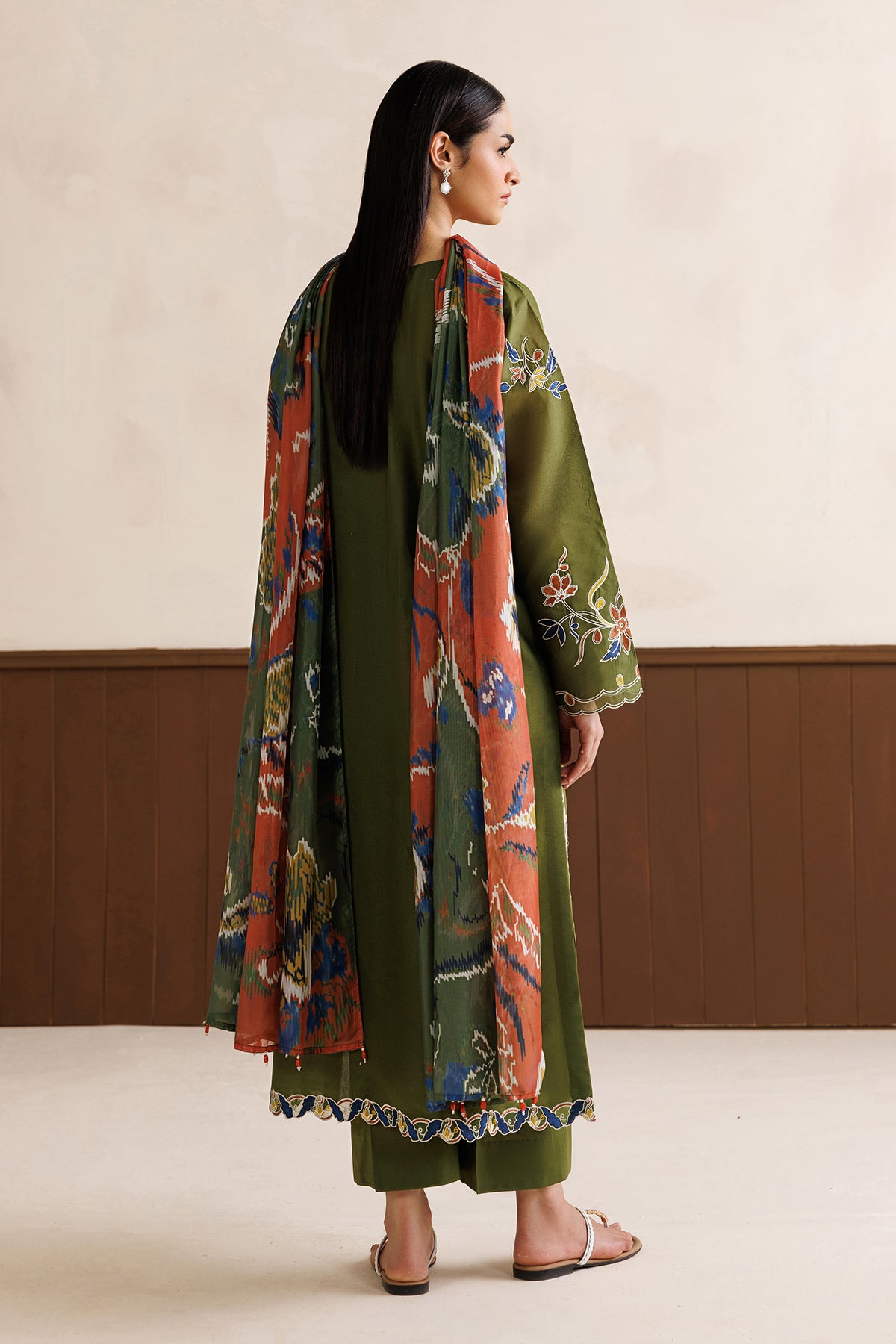 EMBROIDERED LAWN SF-4472