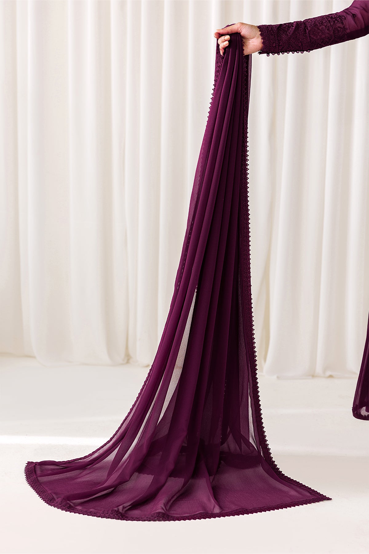 PLAIN CHIFFON DUPATTA-98