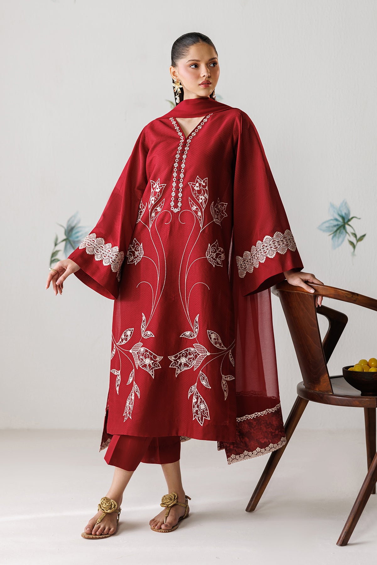EMBROIDERED LAWN PR-1252