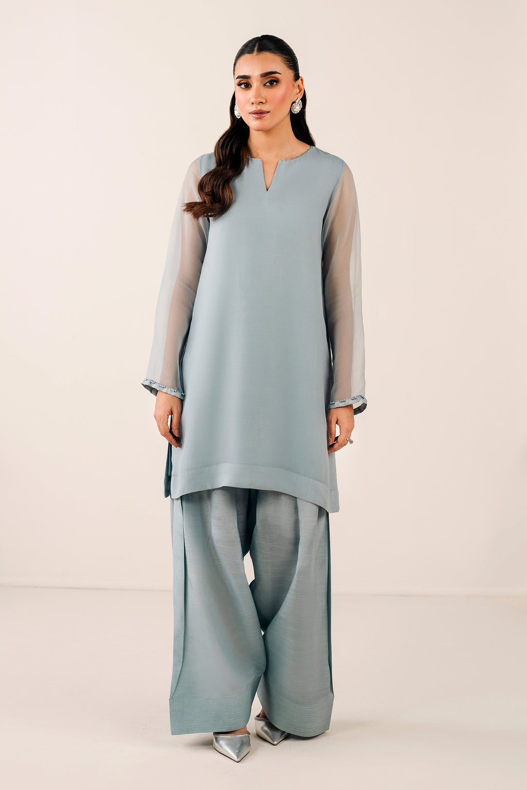 Baroque PLAIN CHIFFON SHIRT PR-1118, view 1