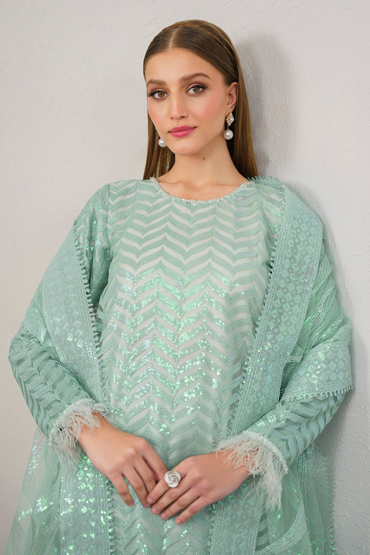 EMBROIDERED NET SF-517