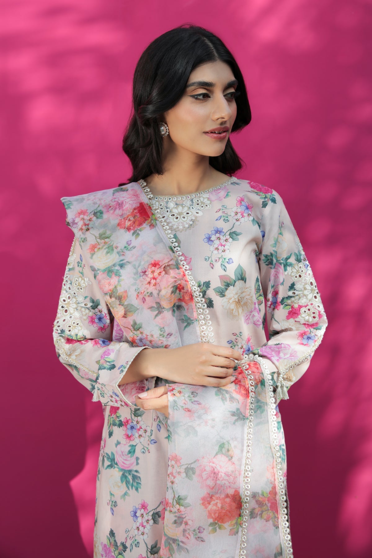 EMBROIDERED LAWN SF-191