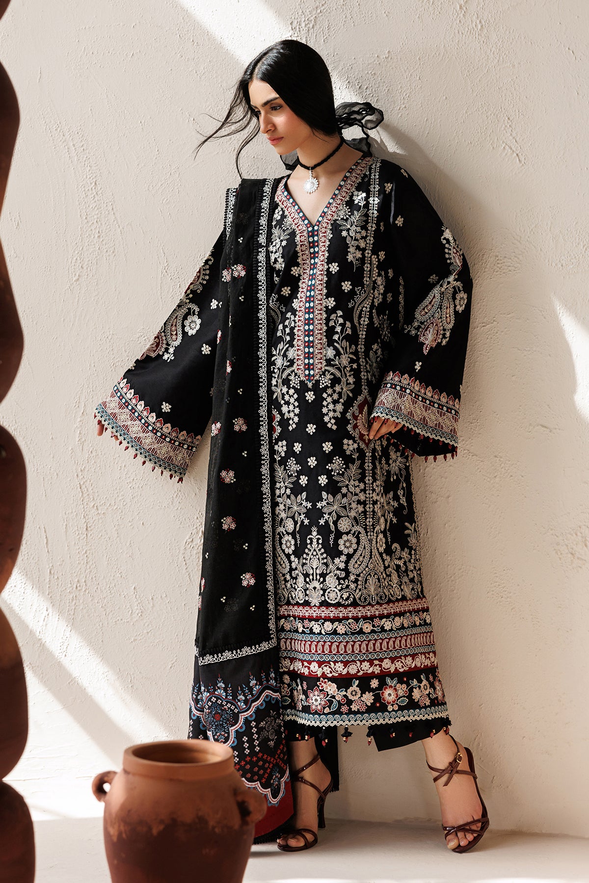 EMBROIDERED LAWN SF-4519