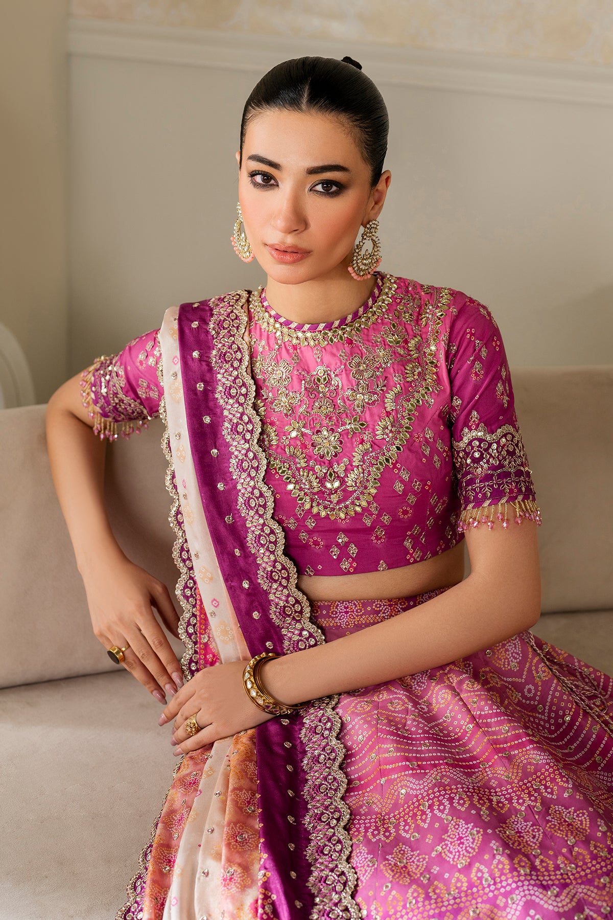 EMBROIDERED SILK UF-4163