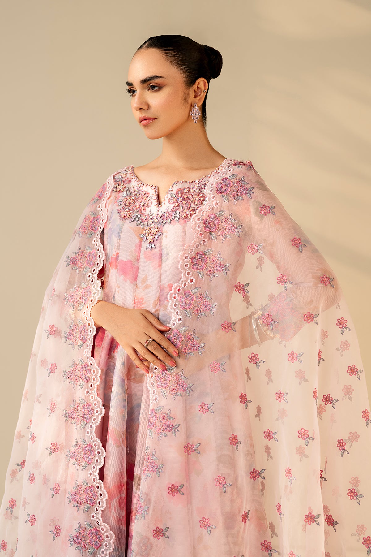 EMBROIDERED COTTON PATTI PR-1179