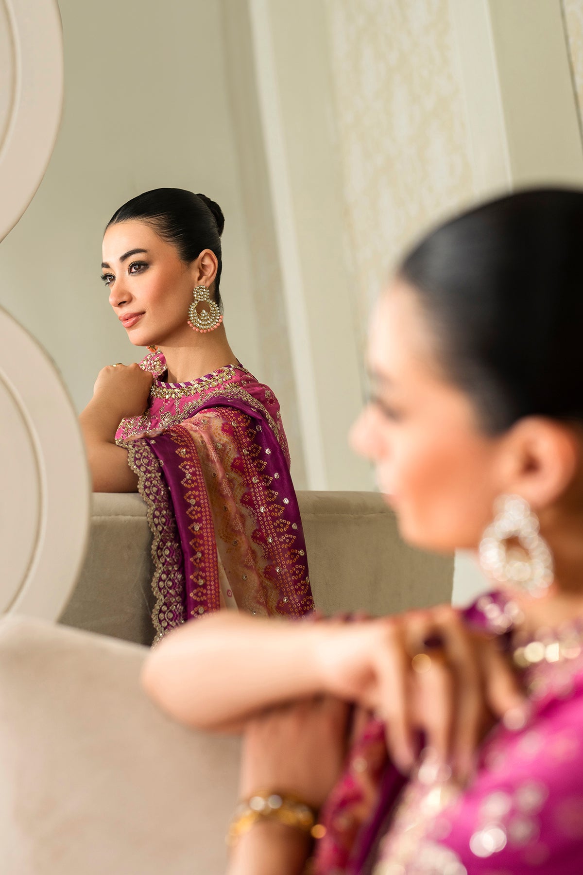 EMBROIDERED SILK UF-4163