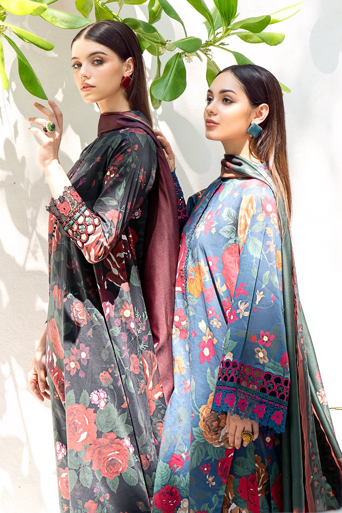 EMBROIDERED PRINTED LAWN SF-548