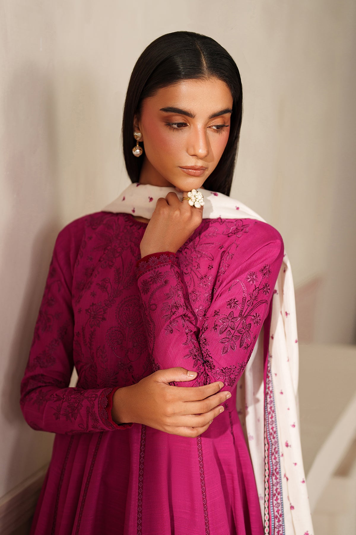 EMBROIDERED KHADDAR PR-1235