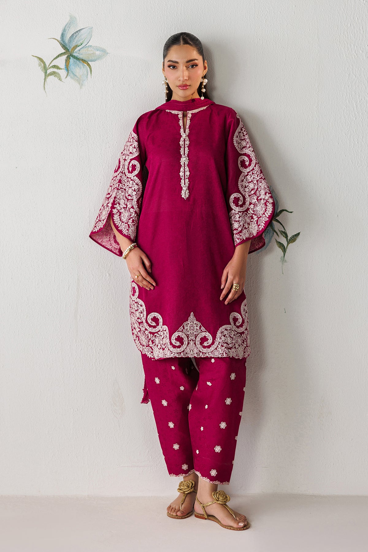 EMBROIDERED JACQUARD PR-1253