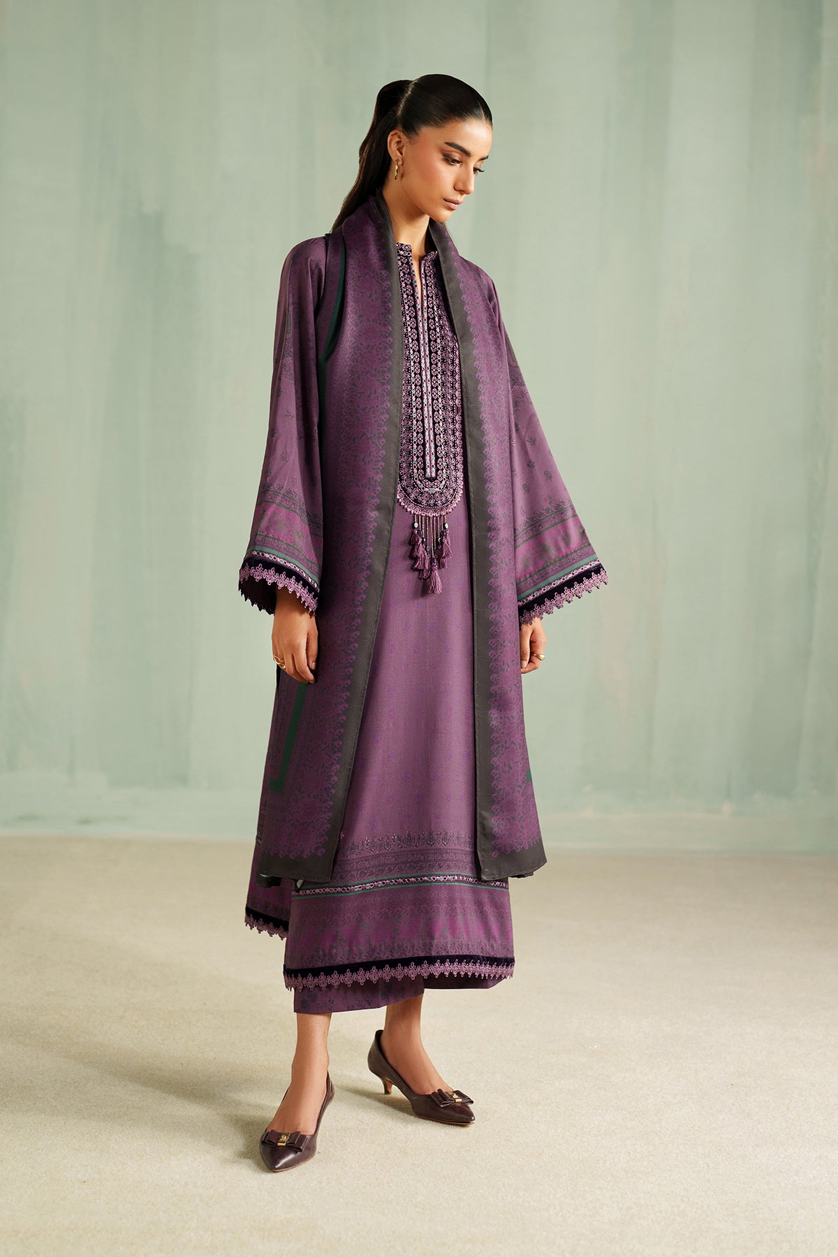 EMBROIDERED KHADDAR SF-4323