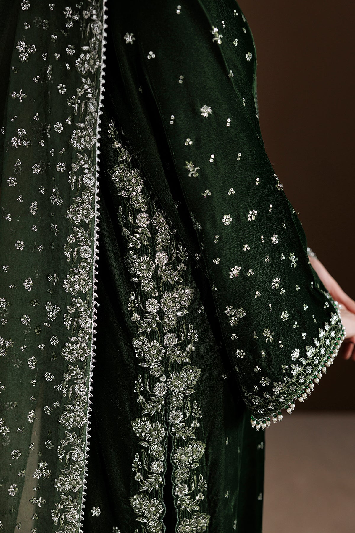 EMBROIDERED VELVET SF-4545