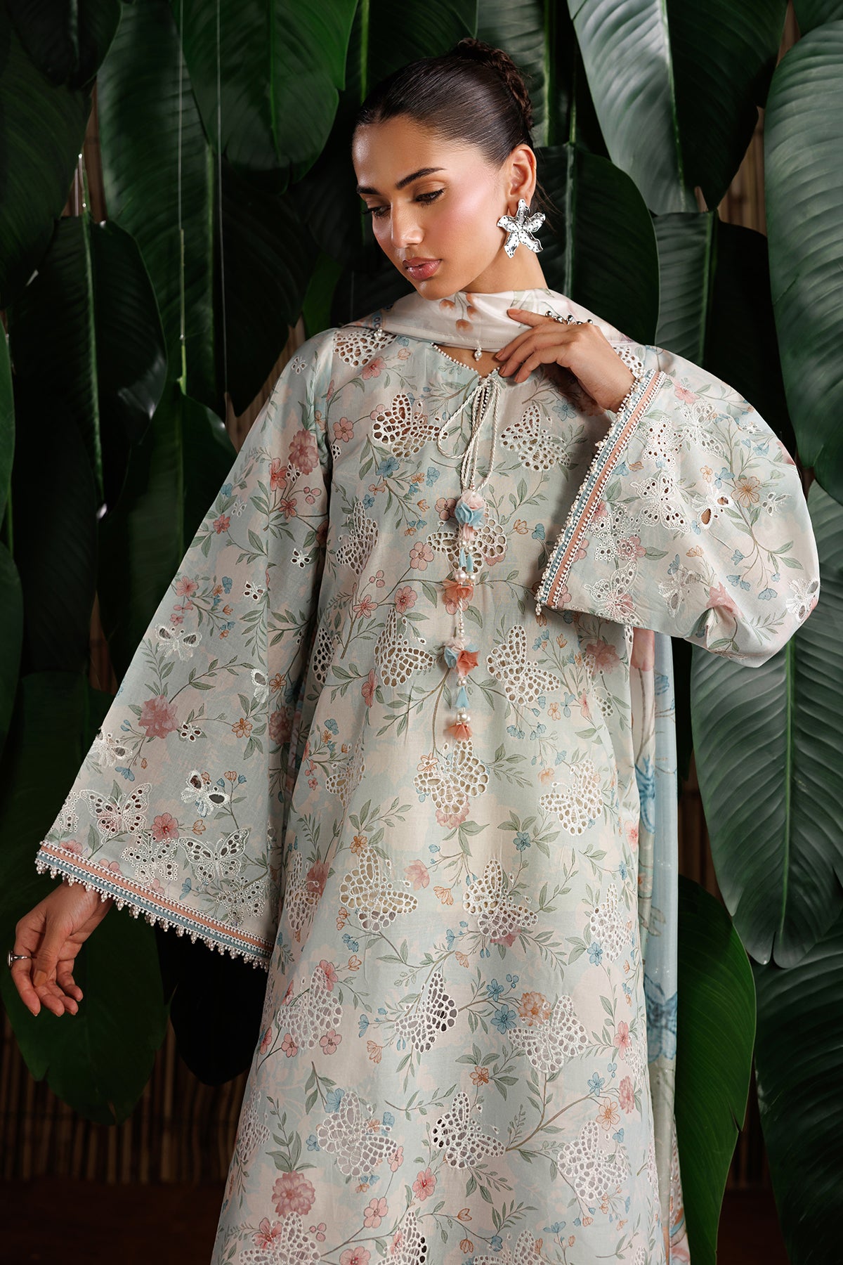 EMBROIDERED LAWN SF-4530