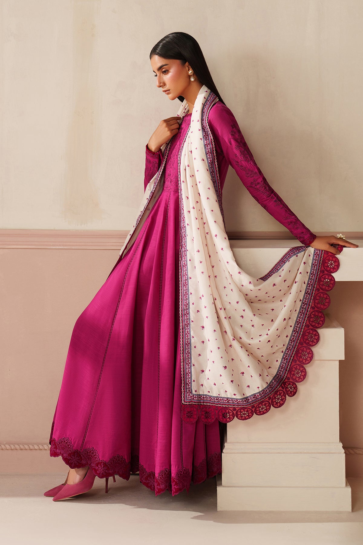 EMBROIDERED KHADDAR PR-1235