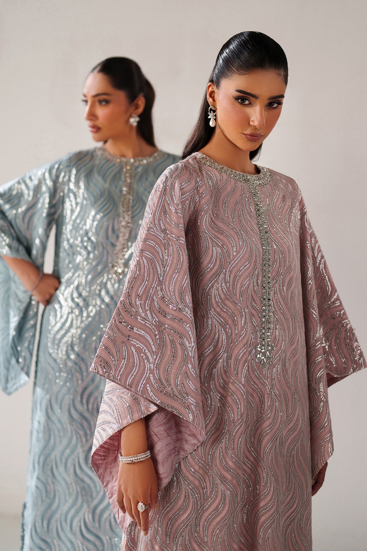 EMBROIDERED CHIFFON PR-1243