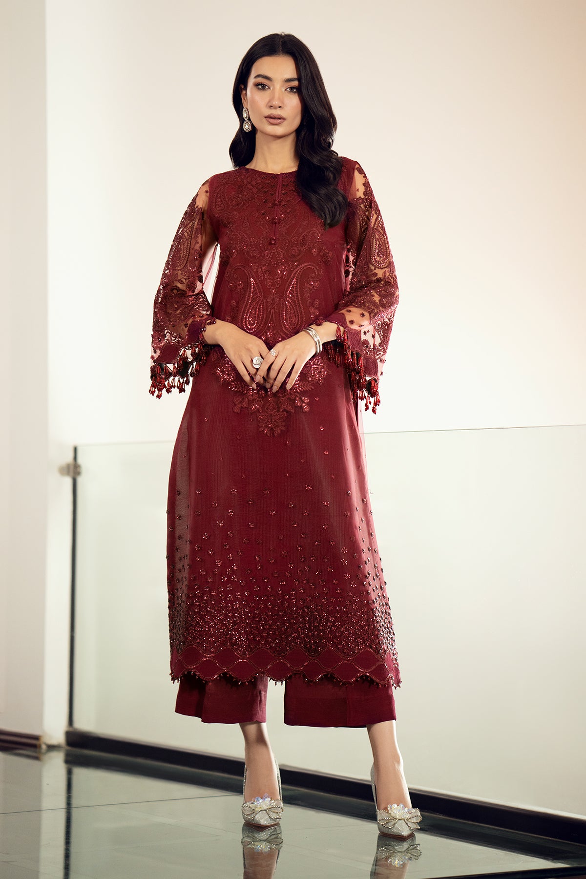 EMBROIDERED NET UF-507