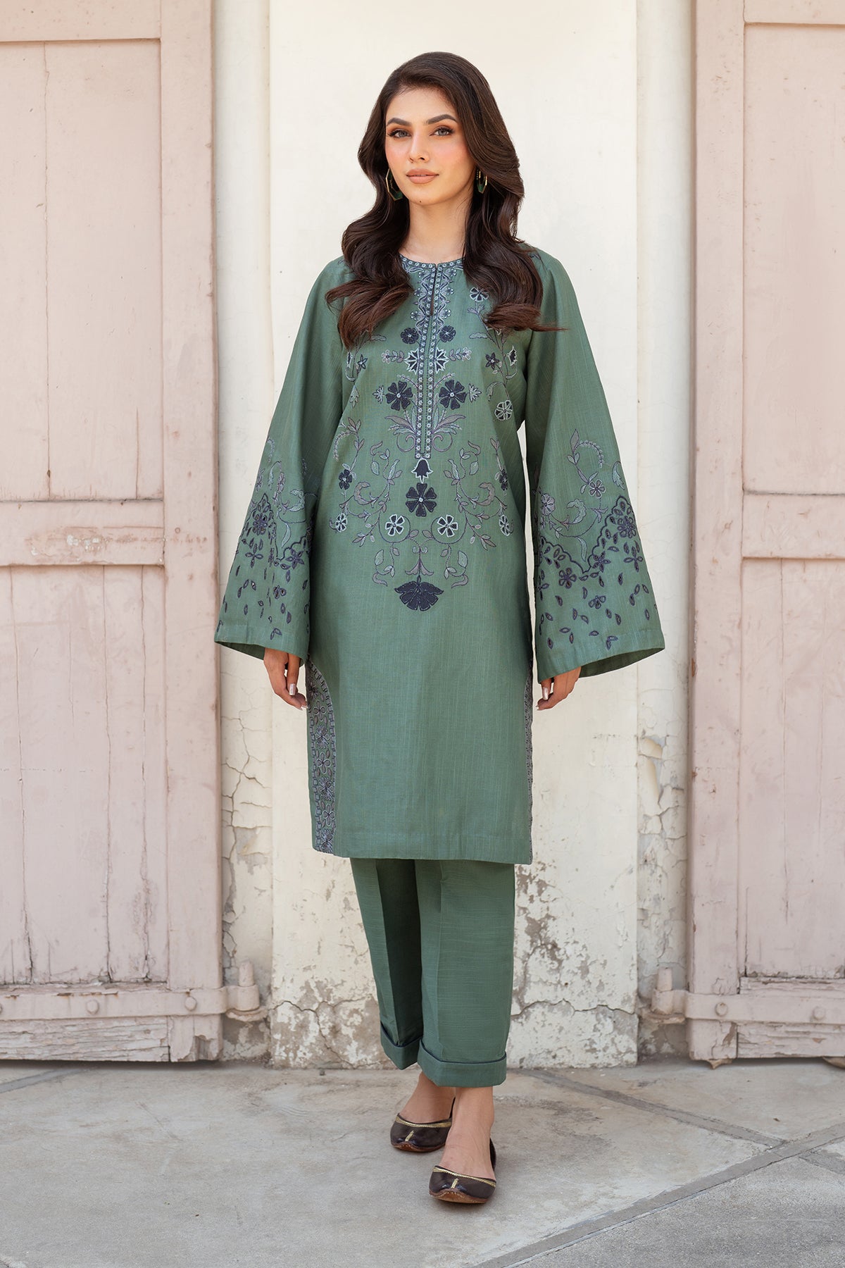 EMBROIDERED KHADDAR PR-1036