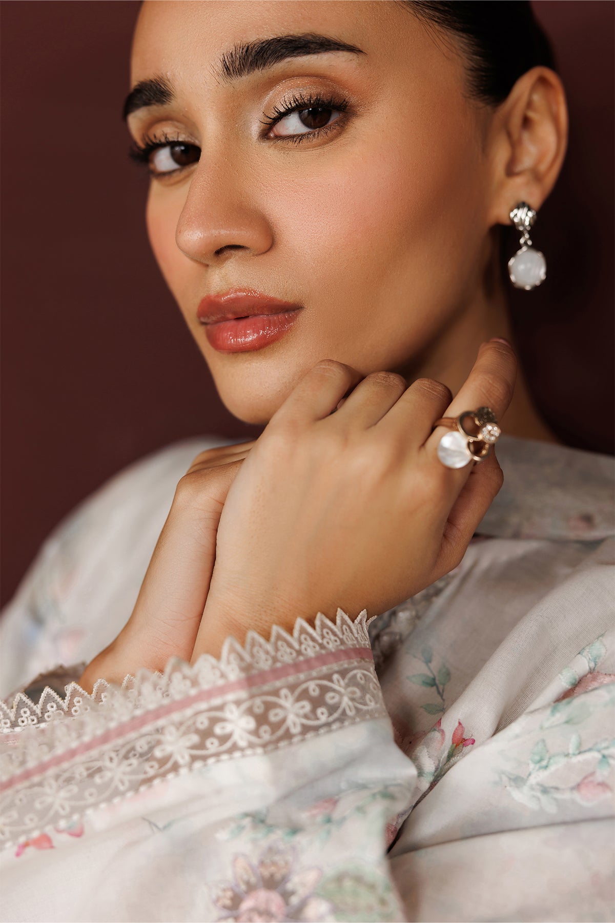 EMBROIDERED PRINTED LAWN PR-1266