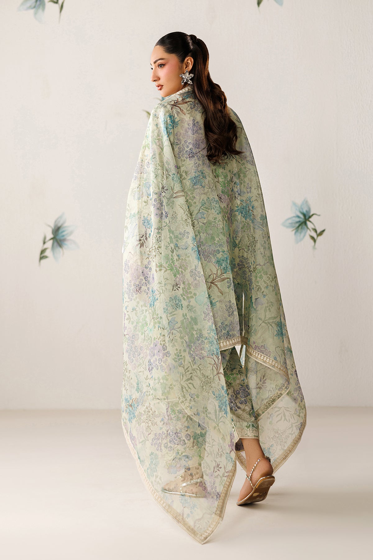 EMBROIDERED LAWN UF-4417