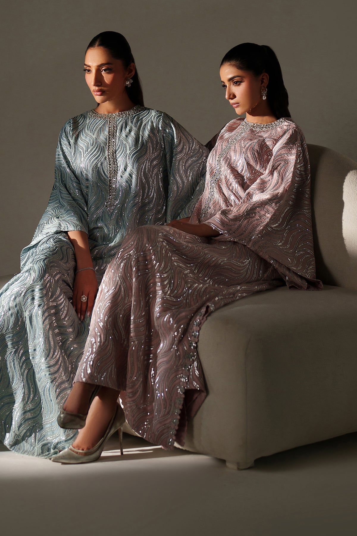 EMBROIDERED CHIFFON PR-1243