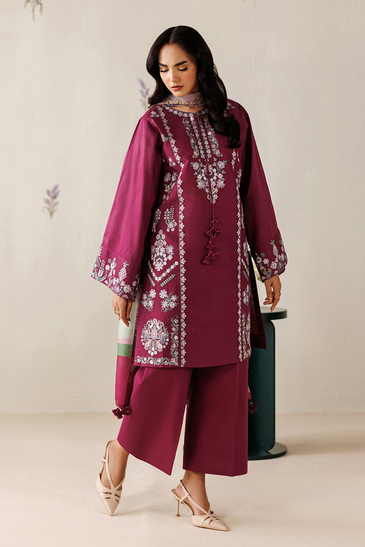 EMBROIDERED JACQUARD PR-1267