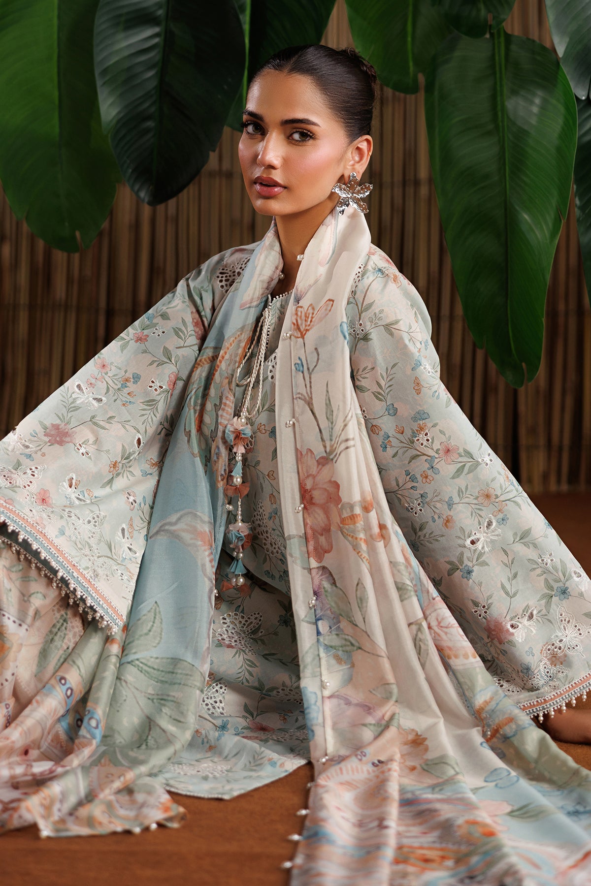 EMBROIDERED LAWN SF-4530